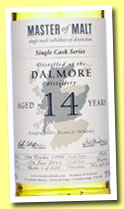 Dalmore 14 yo 1996/2011 (55.5%, Master of Malt, refill hogshead)